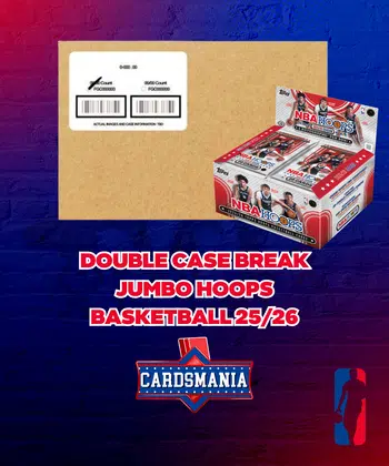 NEW RELEASE - TOPPS HOOPS BASKETBALL 25/26 - DOUBLE CASE BREAK JUMBO