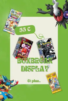 DISPLAY POKEMON A PARTIR DE 50 EUROS ( ROCKET/INFERNO X..)