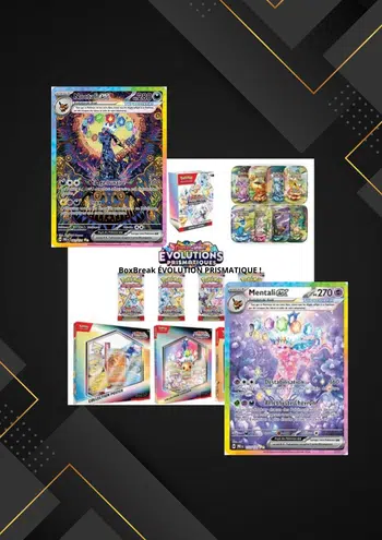 🌸✨BoxBreak Évolution Prismatique + Cartes à l’unités 🌸✨