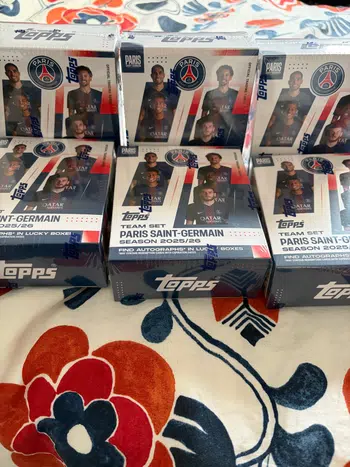 Box break 6 BOX PSG TOPPS SET 2026
