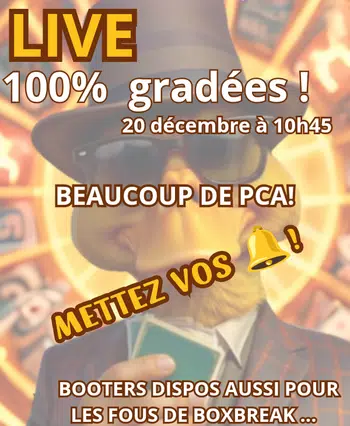 Live 100% Cartes gradées 🔥