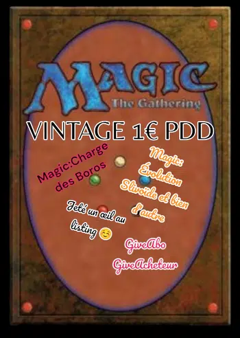 Magic Vintage Fair 1€PDD