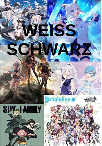 Weiss Schwarz - Nikke, Azur Lane, Hololive production, Spy x Family, Re-zero....