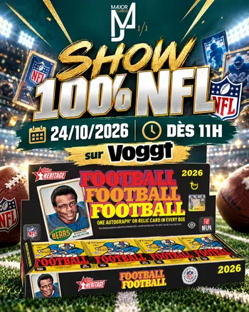 🏈💫 SHOW 100% NFL HERITAGE 2026 💫🏀