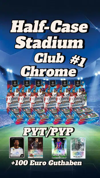 Half-Case Stadium Club Chrome