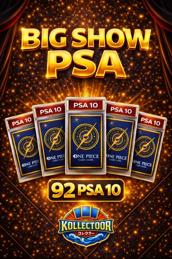 ! BIG SHOW : 92 PSA 10 JP !