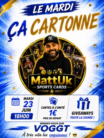 Nouvel arrivage !! Live carte à l'unité - 1€ pdd !!!