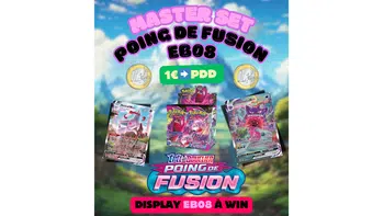 🔥Master Set Poing de fusion EB08 ➡️1€PDD ➡️ Display EB08 à Win🔥