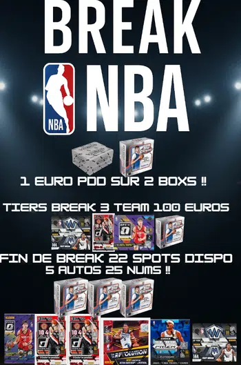 break nba !! 1 euro pdd+ tiers break et PYT !!