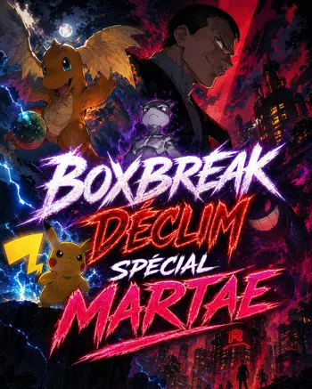 1€ PDD MÉGABOXBREAK 2.5  - CARTE À L’UNITÉ - GIVEAWAY 🔥