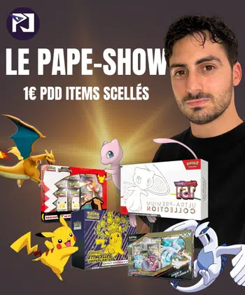 PAPE-SHOW SCELLÉ 1€ PDD