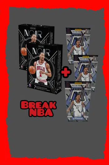 🔥🔥🏀🏀BREAK PANINI NOIR NBA + MOSAIC 🔥🔥🏀🏀