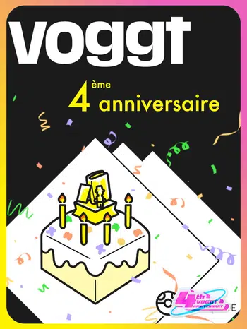 🎁Soirée Voggt Anniversary 🎂🥳 SV11 Vente Flash à prix cassé + Rocket & Terastal 🙀