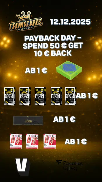 Payback Day - 50 Euro ausgeben, 10 Euro Gutschein zurück erhalten