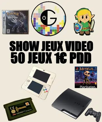 Show Jeux Vidéo | Vintage et récent , Goodies , +50 produit 1e PDD !!