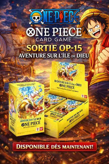 One piece OP15 FR (display et double pack)