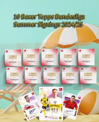 10 Boxer PYT Topps Bundesliga Summer Signings 2024/25 🔥