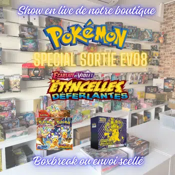⚡️⚡️ Spécial EV08 ⚡️⚡️blister, tripack, ETB, display. Boxbreak ou scellé
