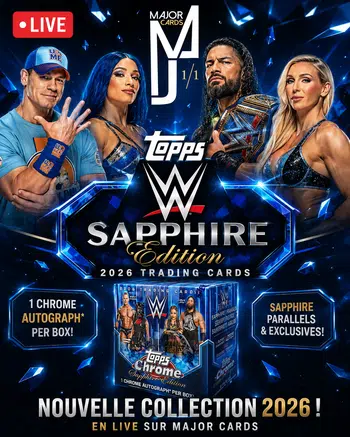 🏆💥 BOXBREAK NEW TOPPS CHROME SAPPHIRE WWE 2026 💥🏆