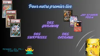 Notre premier live et pas le dernier !