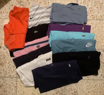 SHOW EXCEPTIONNEL 80 POLOS LACOSTE / RALPH / NIKE… + DOUDOUNE MONCLER🔥