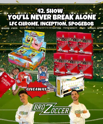You‘ll never break alone!❤️ Spongebob, LFC Chrome, Inception ab 1€🤩Martinelli signed Ball & NBA 25/26 Hobby Box  Giveaway!🔥