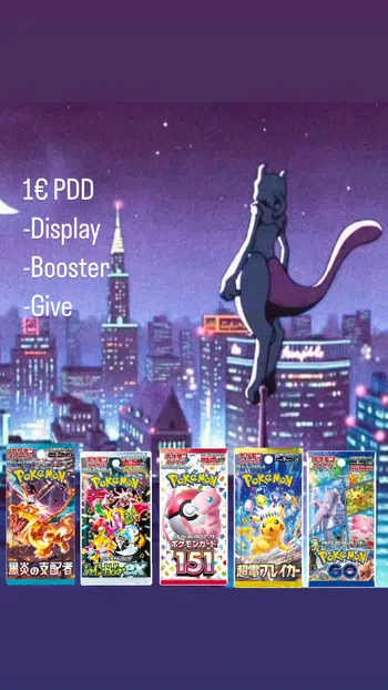 1 ALT = 1 Display + Scellé à 1€ PDD