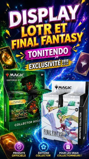 🧙🏻‍♂FOLIE🧙🏻‍♂ ☀️ BOX BREAK DISPLAY MAGIC - LORD OF THE RING & FINAL FANTASY ☀️