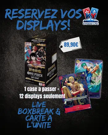 OPC09 Display BoxBreak + Carte a L'unite