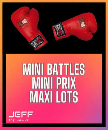Mini Battles, Mini prix, Maxi lots !!!