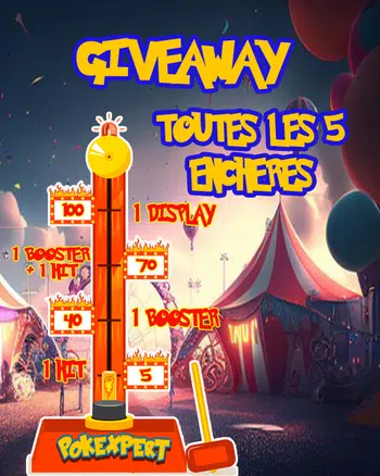 GIVEAWAY TOUTES LES 5 ENCHERES !!!!!