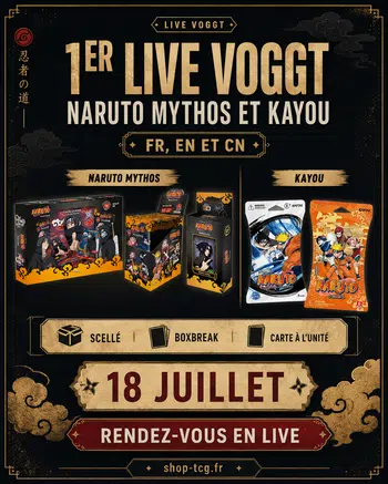 1er live Voggt : Naruto Mythos et Kayou