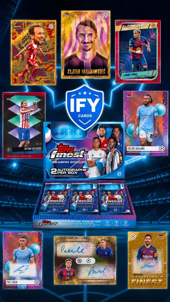 NEW 🔥 PDD 1€ & RANDOM 🔥 TOPPS FINEST UCC 25/26