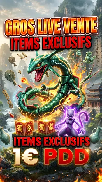 ENORME LIVE SCELLÉ 1PDD 🔥🔥 ITEMS EXCLUSIFS 🔥🔥