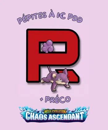 Pépite à 1€ PDD et préco ME04 !