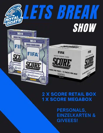 PYT Score 2*Retail + Megabox + Einzelkarten - Let's Break Again!