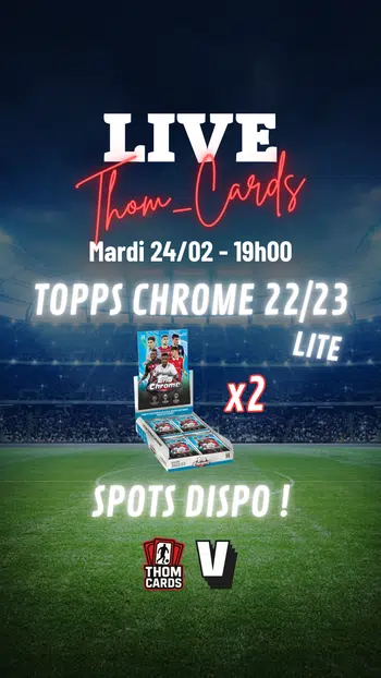 ⚽ BREAK - TOPPS CHROME 22/23 Lite ! 💥