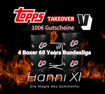 TOPPS TAKEOVER SPECIAL SHOW - HALF CASE BREAK 60 YEARS OF CELEBRATION BUNDESLIGA