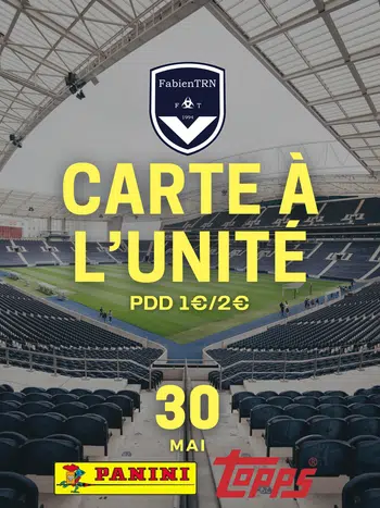 Carte à l'unité à partir de 1€/2€ Football ⚽ et NBA 🏀