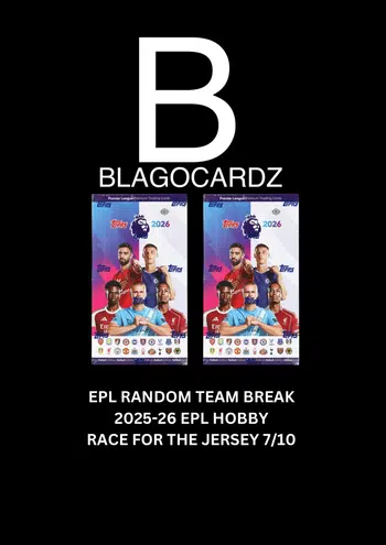 Topps Premier League Hobby Random Team Break #290 (Races for the Jersey)