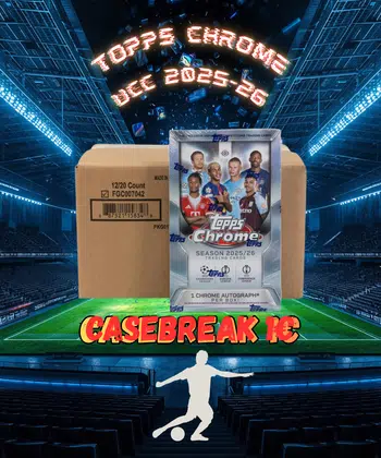 🔥CASEBREAK 1€ ⚽ TOPPS CHROME UEFA 25/26 🎁 200€ À GAGNER