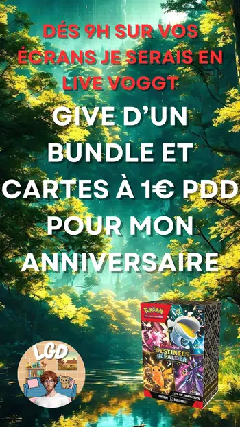 Give d'un bundle et cartes à 1e pdd