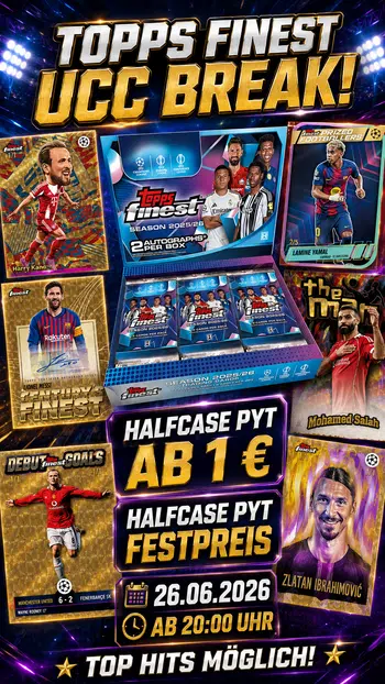 UCC Finest Halfcase ab 1 € und PYT Festpreis