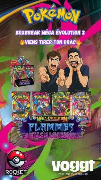 🔥15 Display ME 2 !!! Boxbreak Méga Évolution Flammes Fantasmagoriques FR🔥