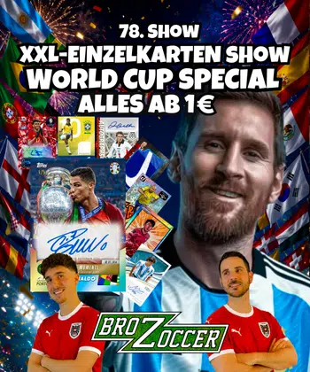 World Cup Einzelkarten Show Special!🏆 300€ an Giveaways!🎁❤️ Größte Show bisher!🔥 Alles ab 1€!🤑