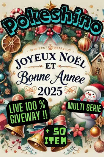 🔥🔥 100% Give + 50 item et carte à gagner gros show de Noël bonne année à tous !!  🔥🔥