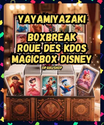🎡MAGIX BOX + MEGA ROUE DISNEY/GHIBLI🎡 GIVEAWAYS & BOXBREAK