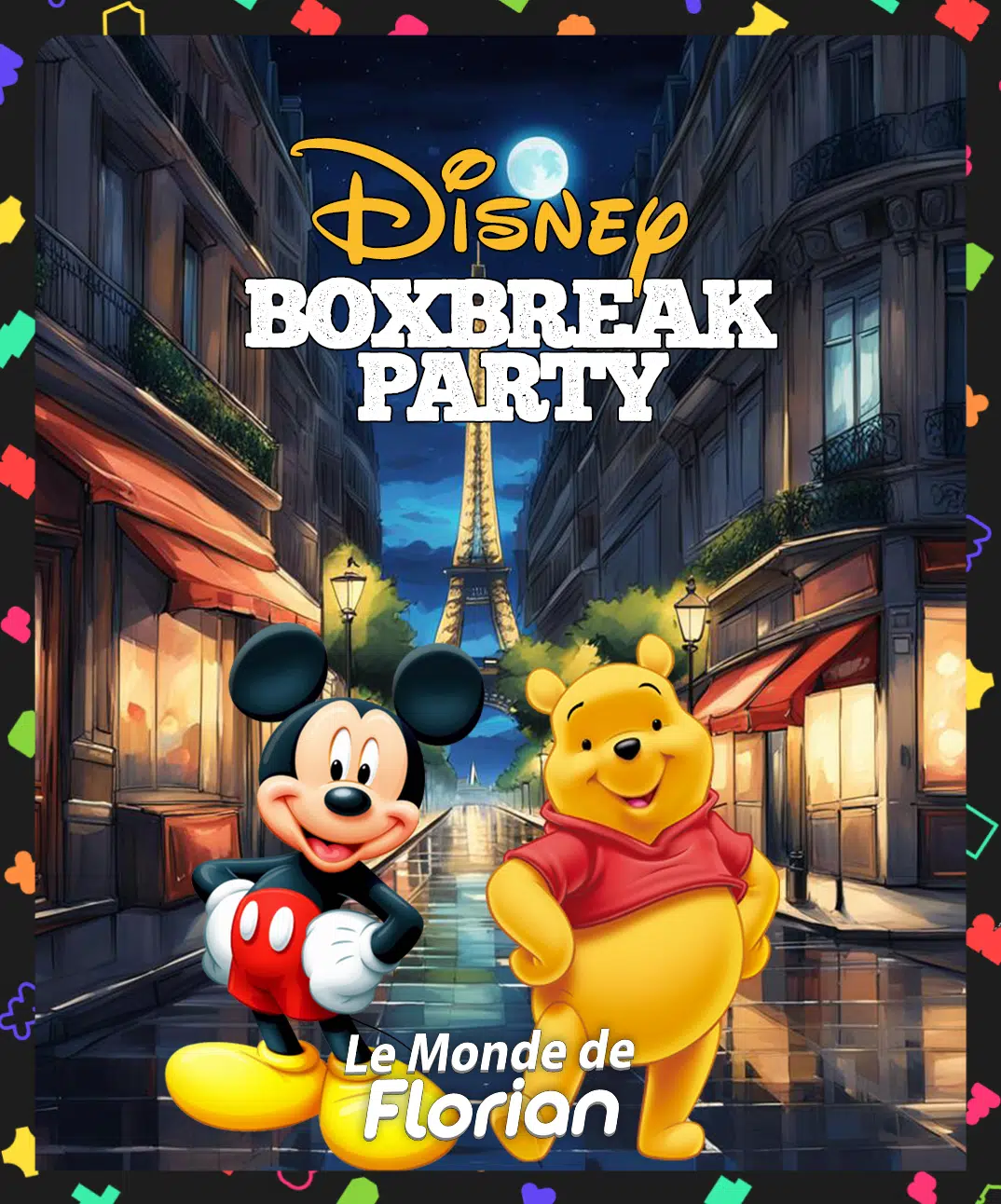 Voggt Watch Disney Night Card Fun Boxbreak Party