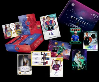 TOPPS 125 ans fc barcelona and topps midnight basketball ! Tripple auto et 1/1 à sortir 🔥🎁