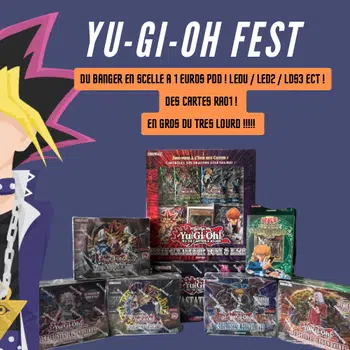 ENORME SHOW YU-GI-OH ! Pépites scellés et cartes en loose